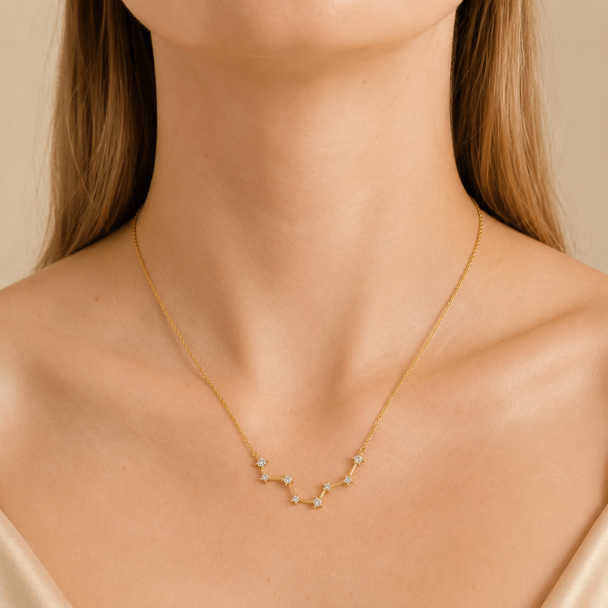 Aquarius Constellation Necklace - Pendant Store