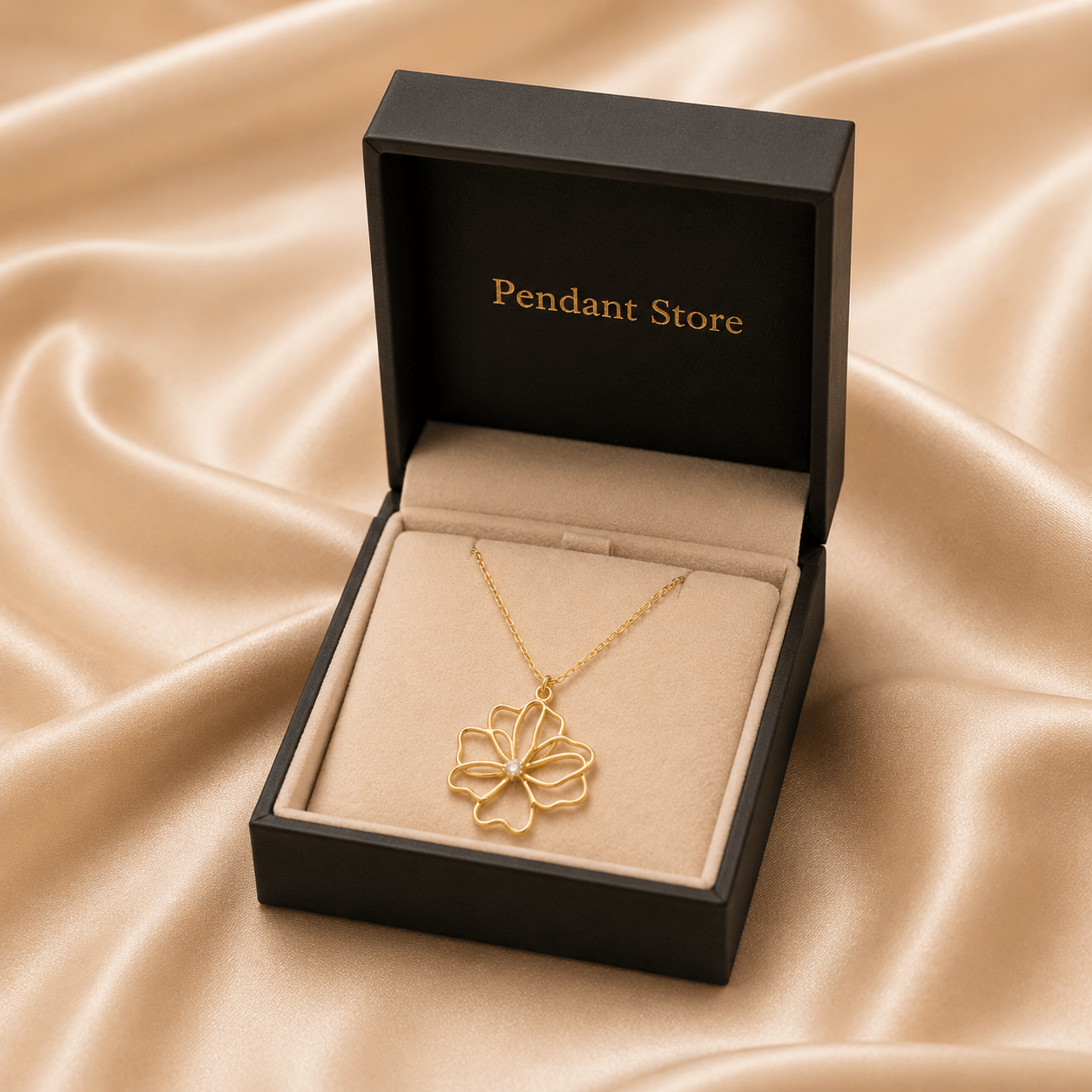 Bloom Petal Pendant Necklace - Pendant Store