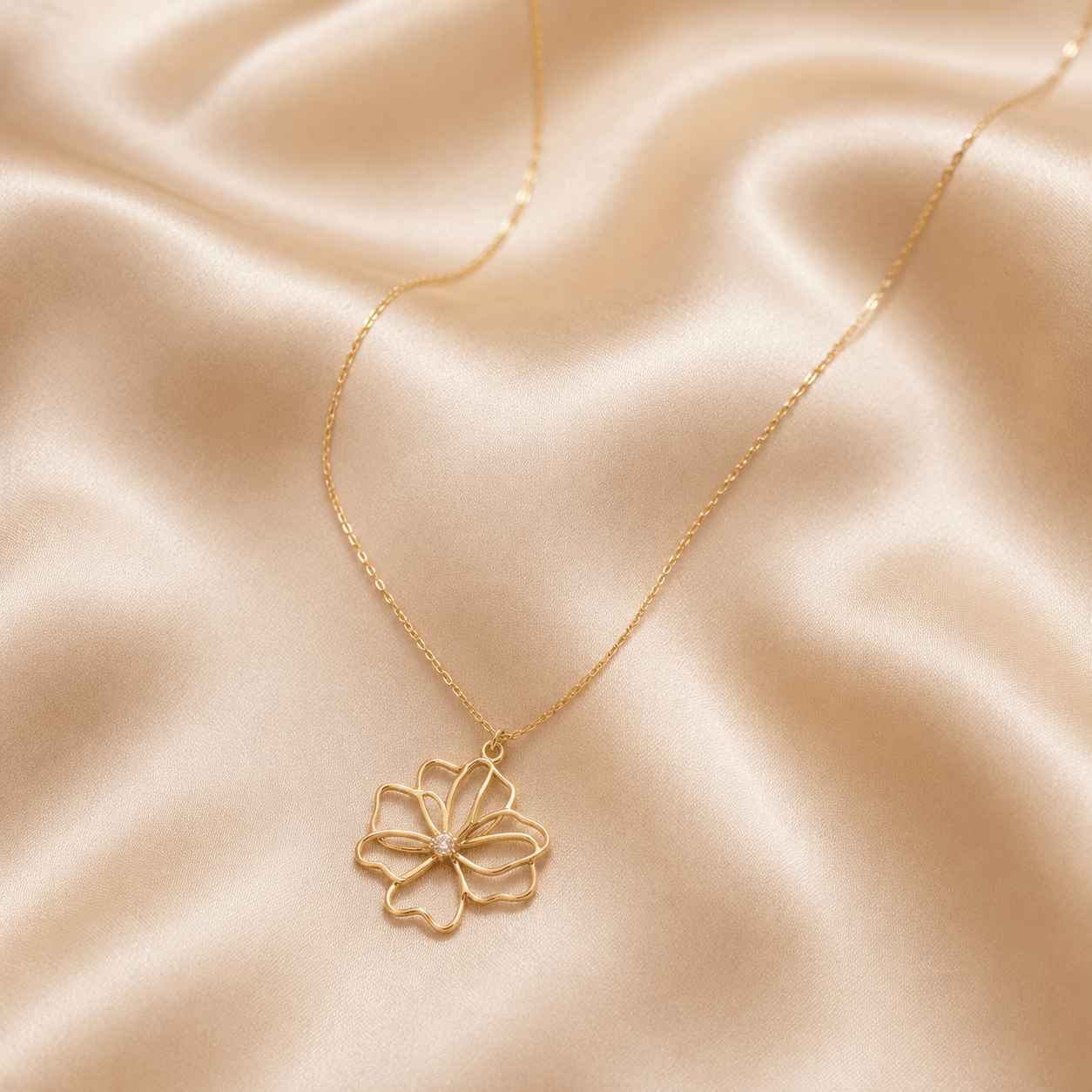 Bloom Petal Pendant Necklace - Pendant Store