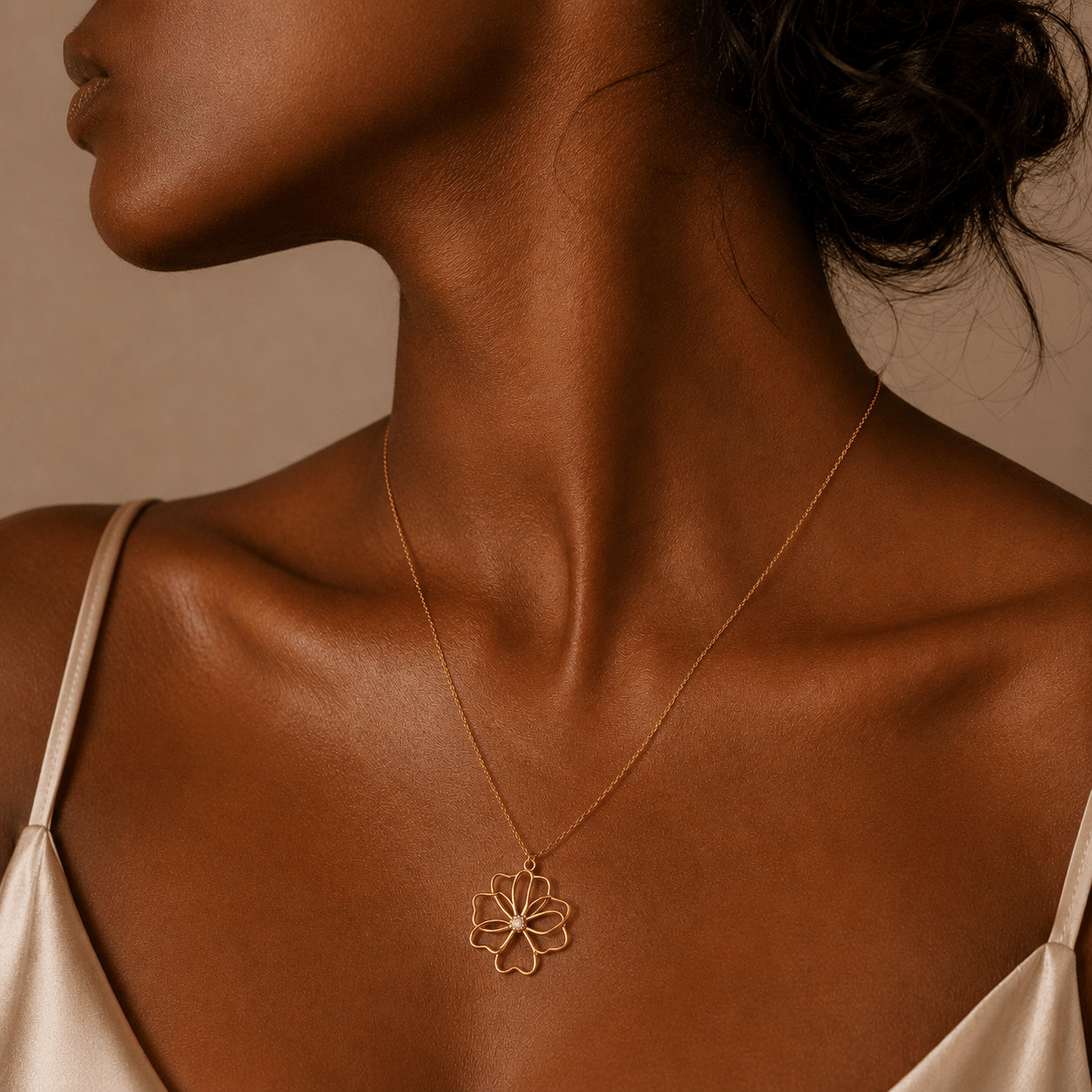 Bloom Petal Pendant Necklace - Pendant Store