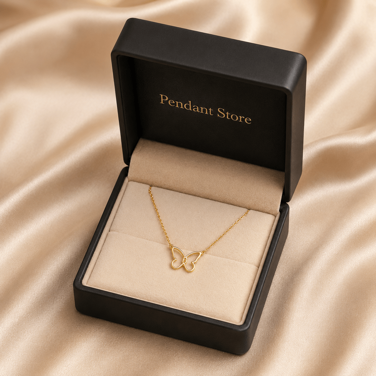 Butterfly Pendant Necklace - Pendant Store