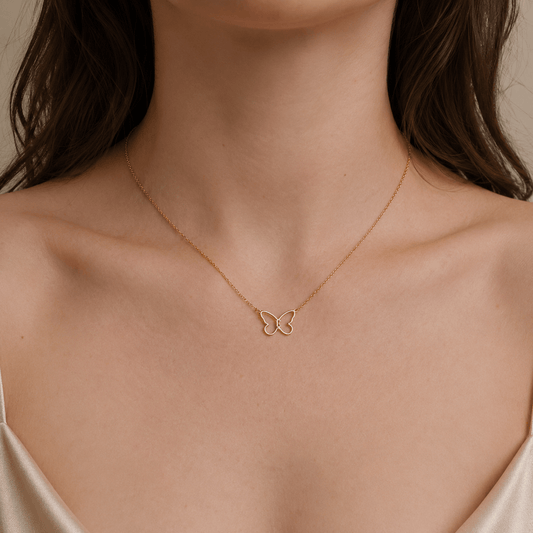 Butterfly Pendant Necklace - Pendant Store