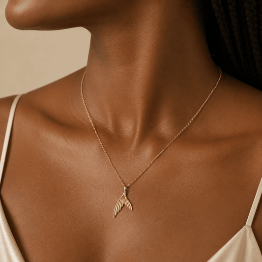 Mermaid Tail Pendant Necklace - Pendant Store