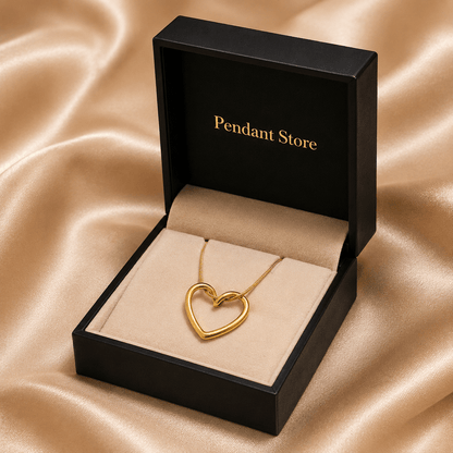 Sol Heart Pendant Necklace - Pendant Store